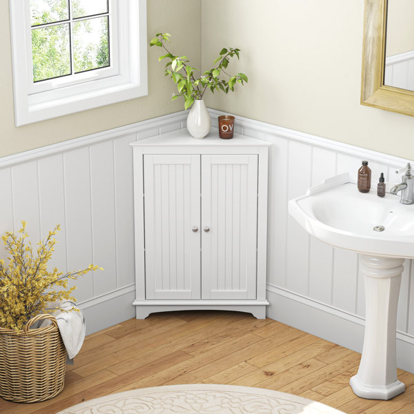 Small Bathroom Corner Cabinet Wayfair